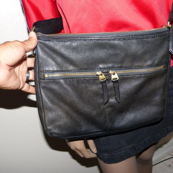 Fossil Leather Crossbody Bag - Picture 3 of 9